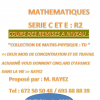COMPILATION DES EPREUVES DE MATHÉMATIQUES  TLE C-E 2022-2023 CAMEROUN